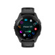 Смарт-годинник Garmin Forerunner 265 Black Bezel and Case w. Black/Powder Gray Silicone Band (010-02810-00/10/50)