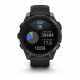 Смарт-годинник Garmin Fenix 8 47mm AMOLED Sapphire Carbon Gray DLC Titanium Black Pebble Gray Band (010-02904-20)