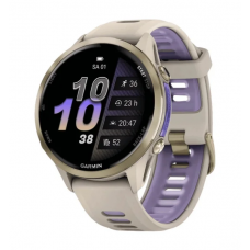 Смарт-годинник Garmin Forerunner 970 Soft Gold Titanium French Gray (010-02969-02/12)