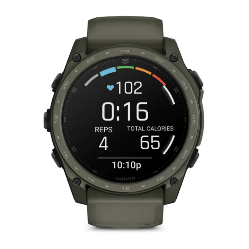 Смарт-годинник Garmin tactix 8 51 mm AMOLED Cerakote Olive w. Applied Ballistics Ultralight (010-04553-11/10)