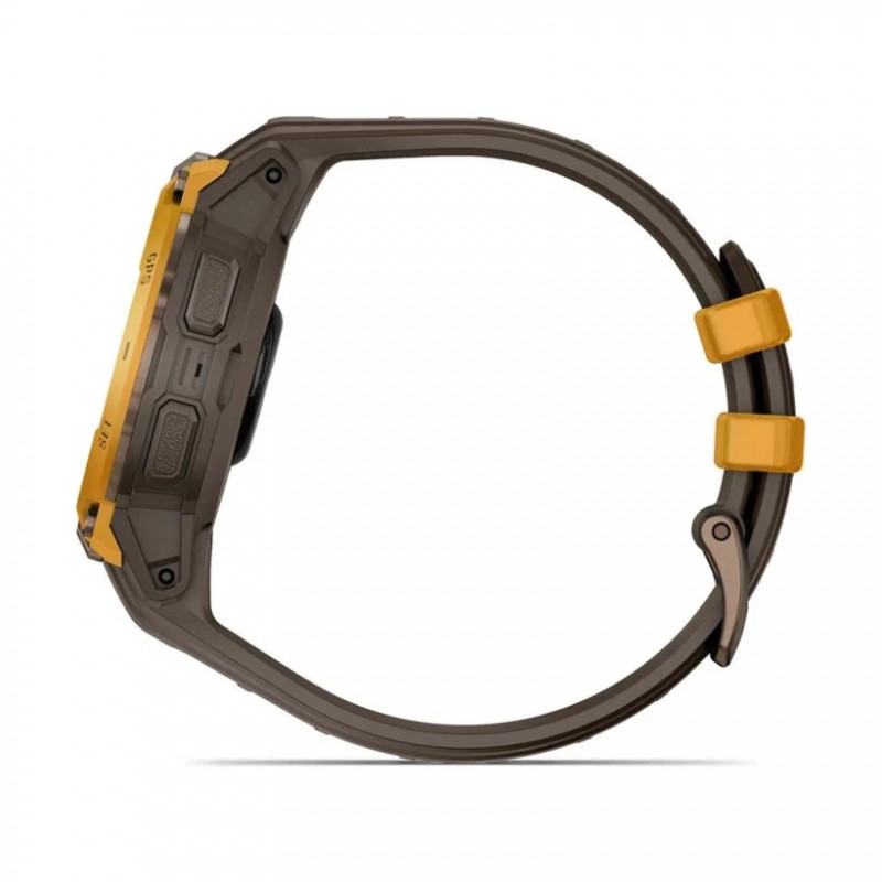 Смарт-годинник Garmin Instinct Crossover AMOLED Bronze/Sunburst (010-03398-01)