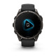 Смарт-годинник Garmin Fenix 9 47mm Carbon Gray DLC Titanium with Black Silicone Band (010-04762-10)