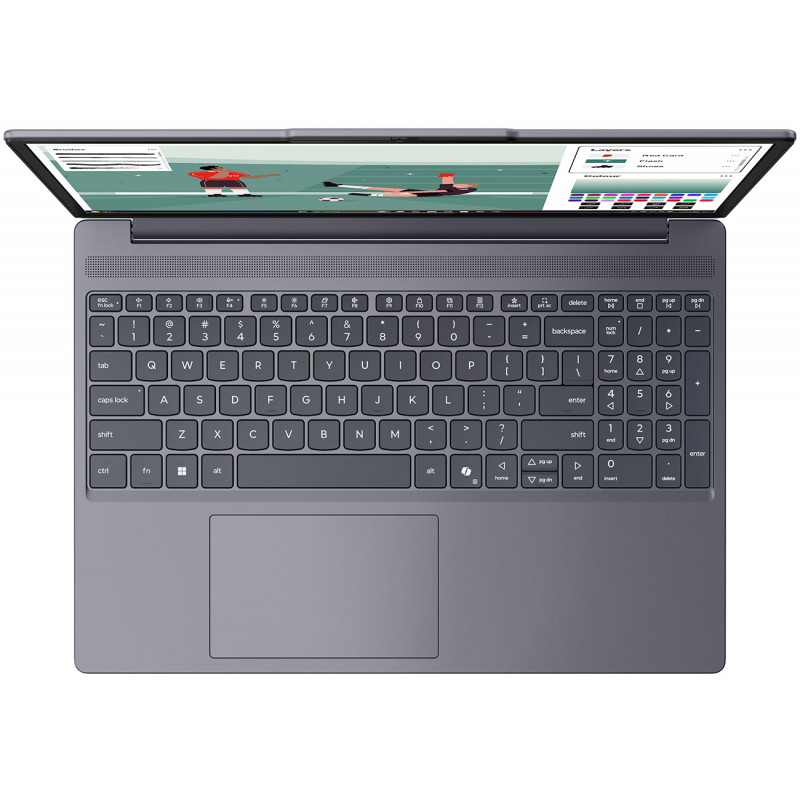 Ноутбук Lenovo IdeaPad Slim 3 15IPH11 Luna Grey (83UR00A1US)