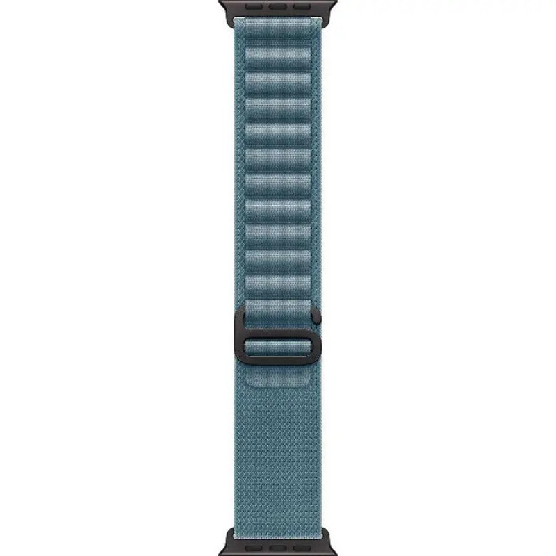 Смарт-годинник Apple Watch Ultra 3 GPS + Cellular 49mm Black Tit. Case w. Light Blue Alpine Loop Medium (MF254+MG9L4)