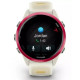Смарт-годинник Garmin Forerunner 570 42mm Raspberry Aluminum Translucent Bone/Mango Band (010-02970-02/42)